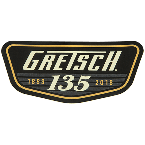 GRETSCH 135TH ANNIVERSARY STICKER