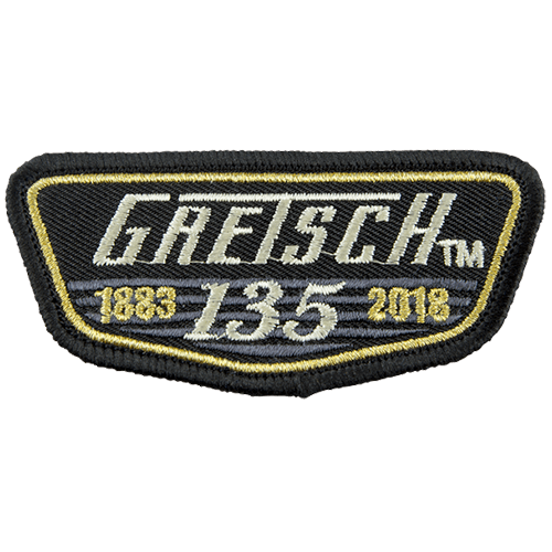 GRETSCH 135th ANNIVERSARY LOGO PATCH