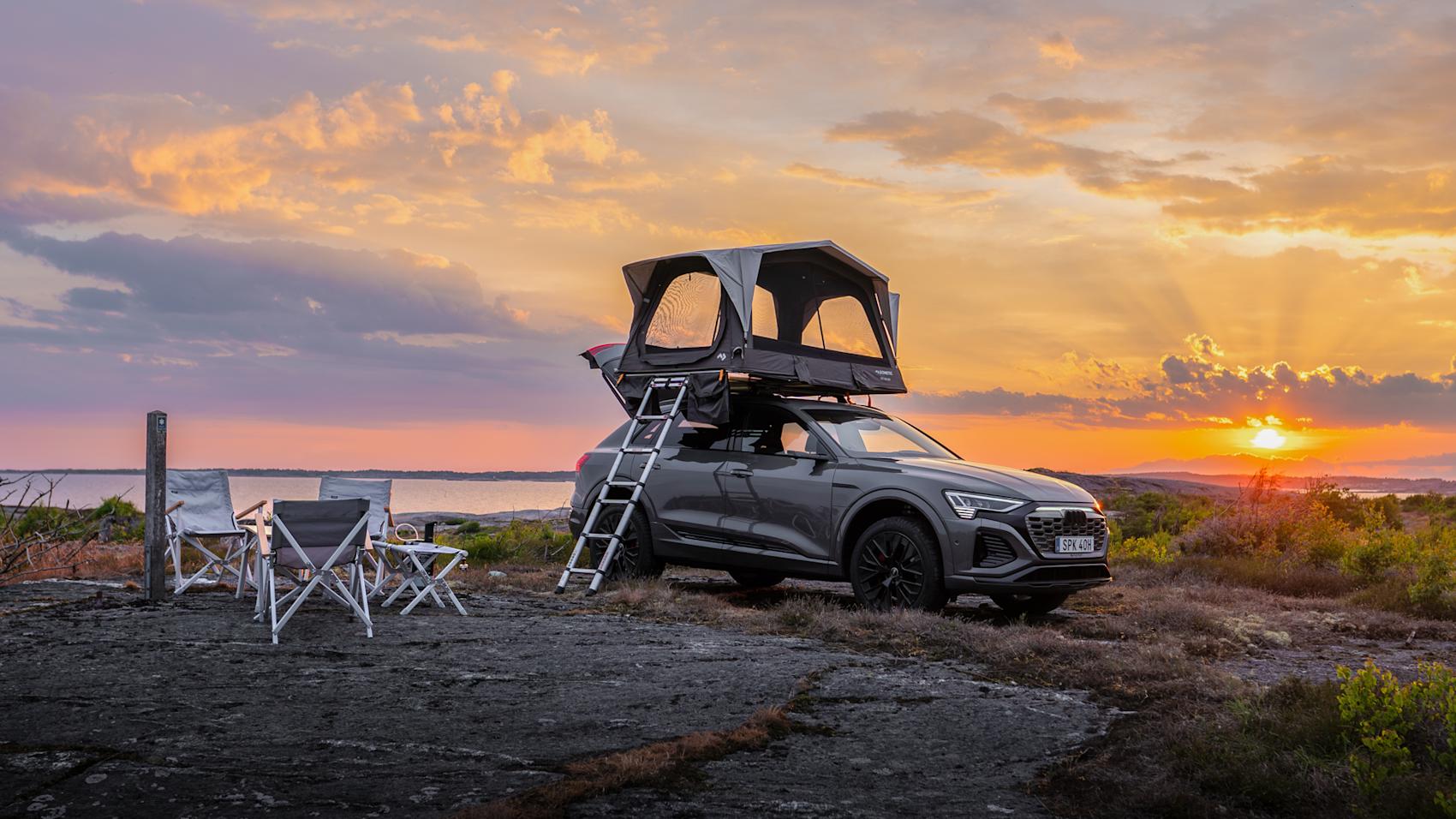 Q8 e-tron är en bestämt underskattad. (Foto: Morgan Petri)