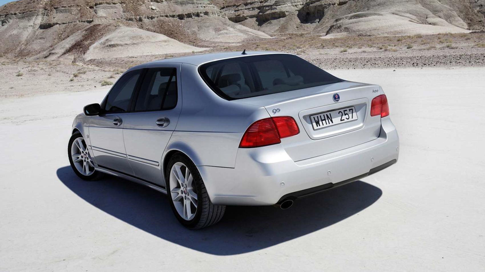 Saab 9-5 erbjuds även som sedan. (Foto: Saab Automobile)