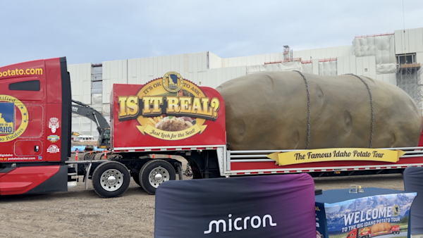 Big Idaho Potato Truck launches national tour starting at Micron