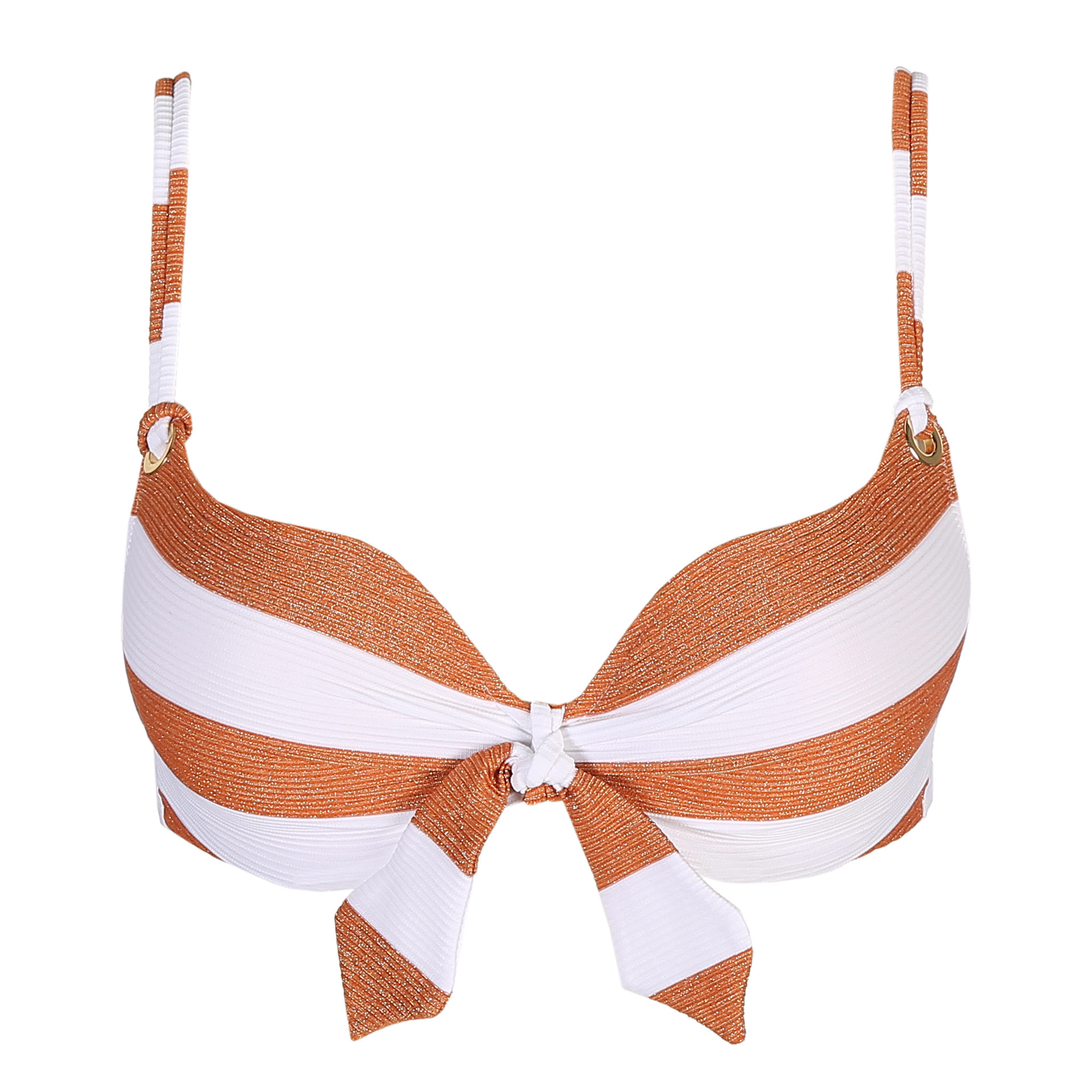 Marie Jo Swim Fernanda Summer Copper Bikini Hartvorm Met Mousse Lincherie