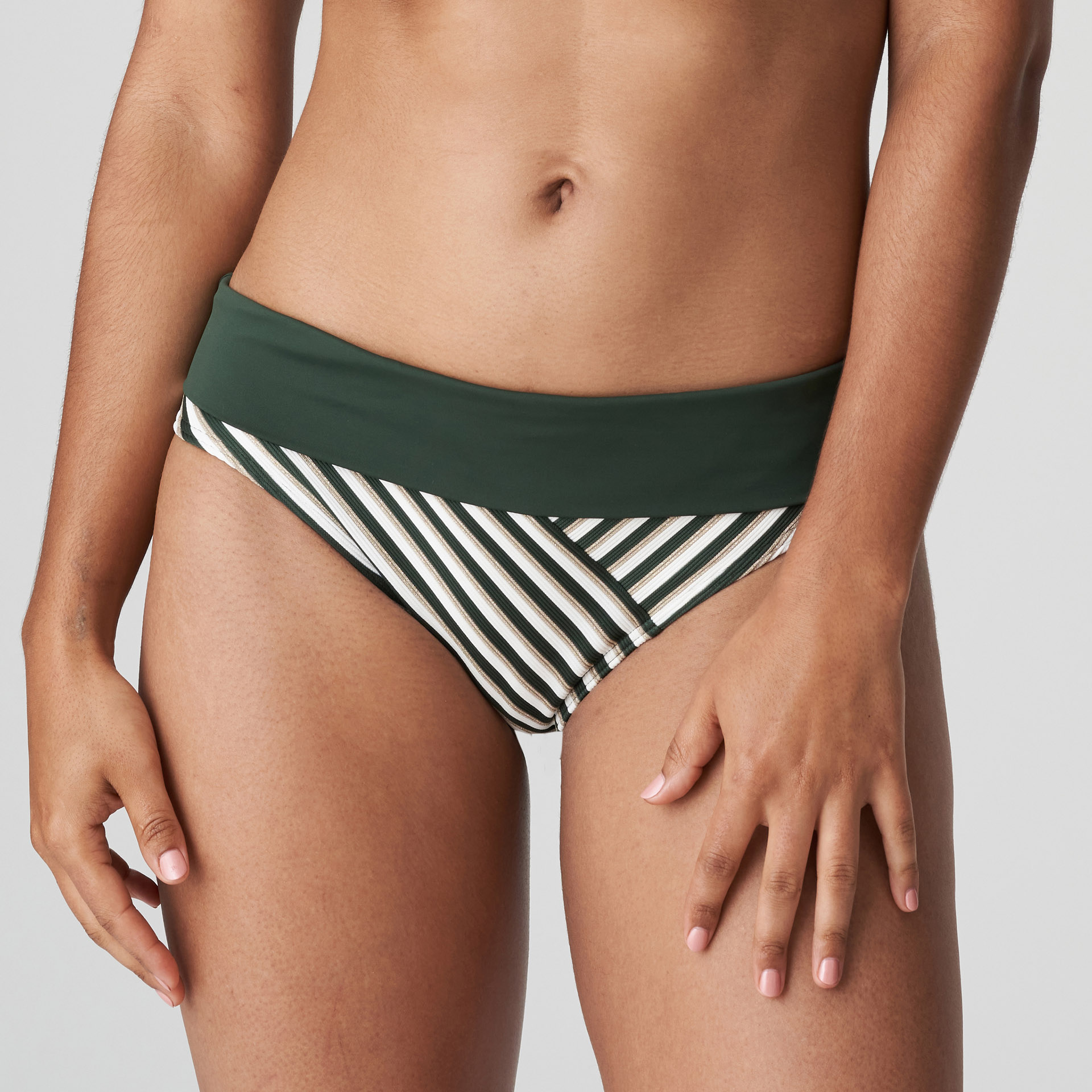 Primadonna Swim La Concha Malachite Bikini Fold Briefs Primadonna