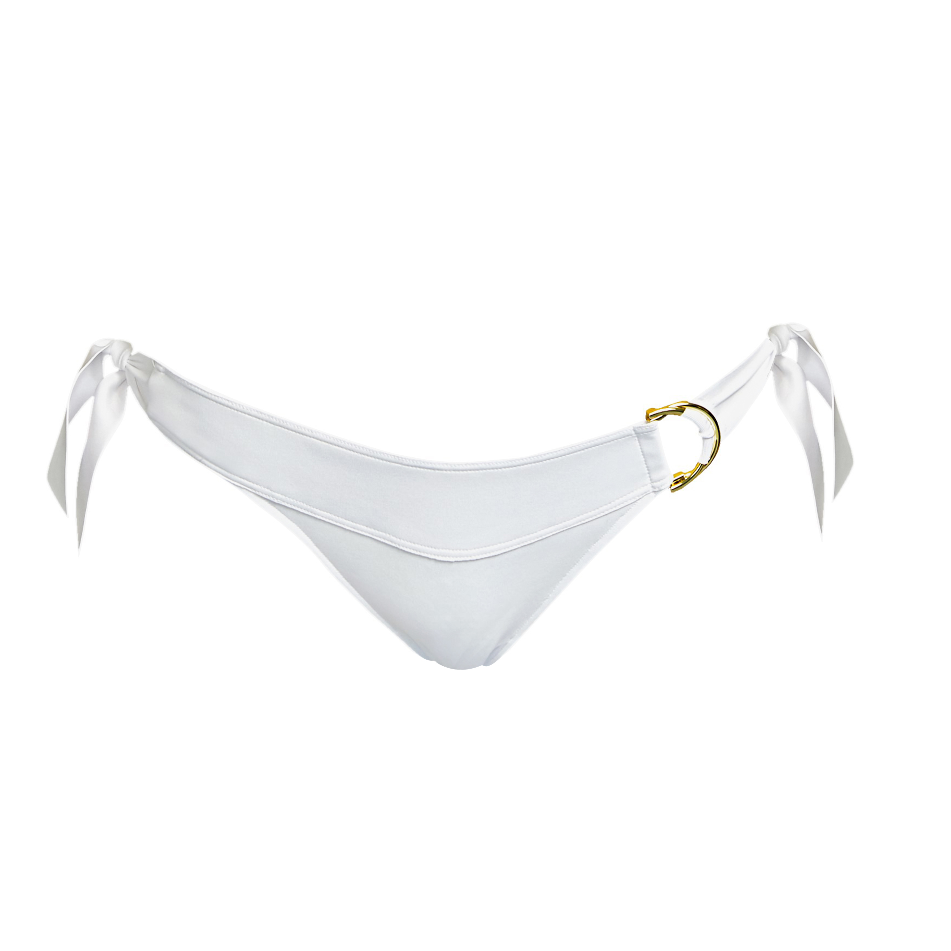 Andres Sarda Swimwear MARILYN White Bikini Briefs Waist Ropes Rigby