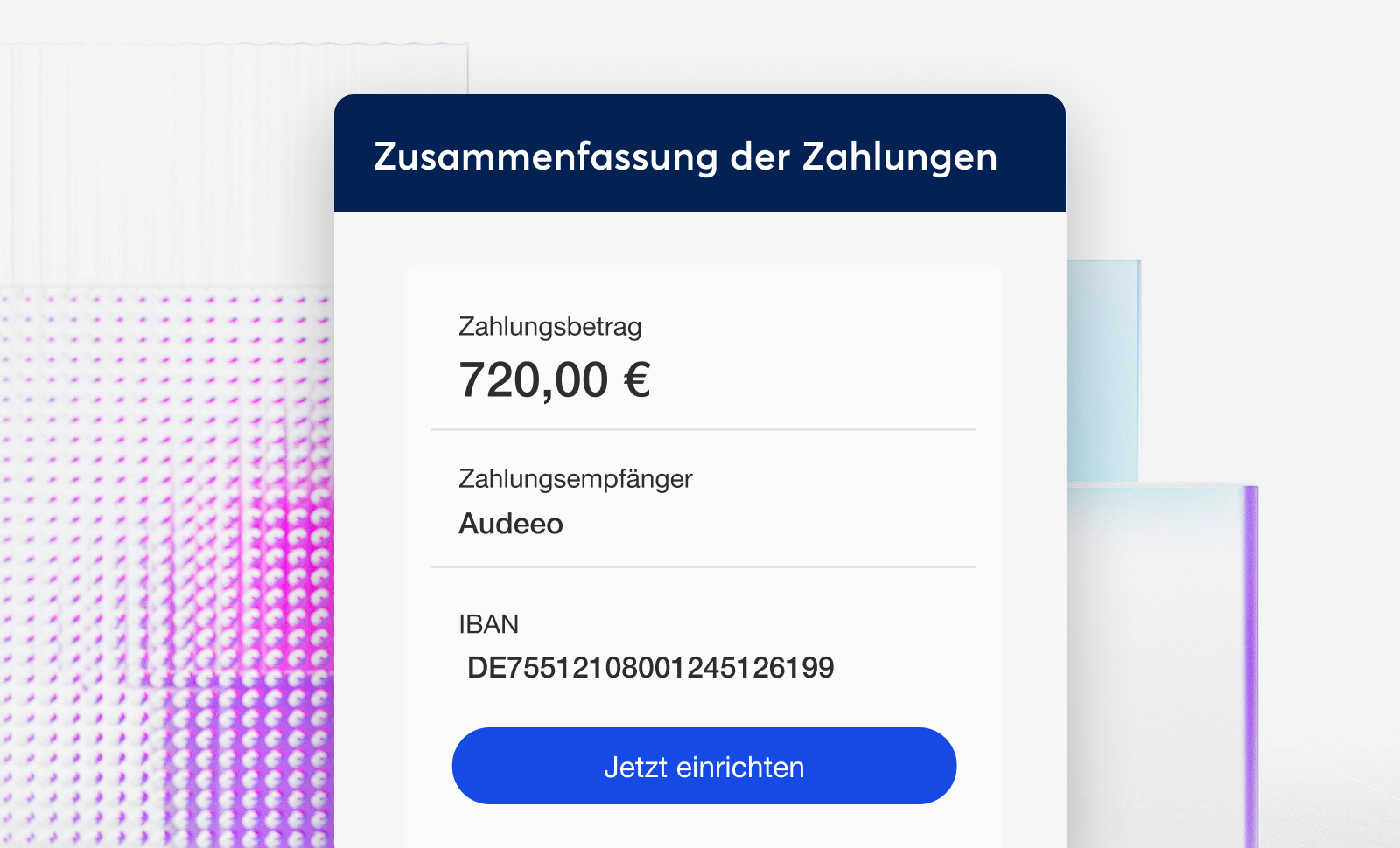 Zahlungen mit hohem Wert