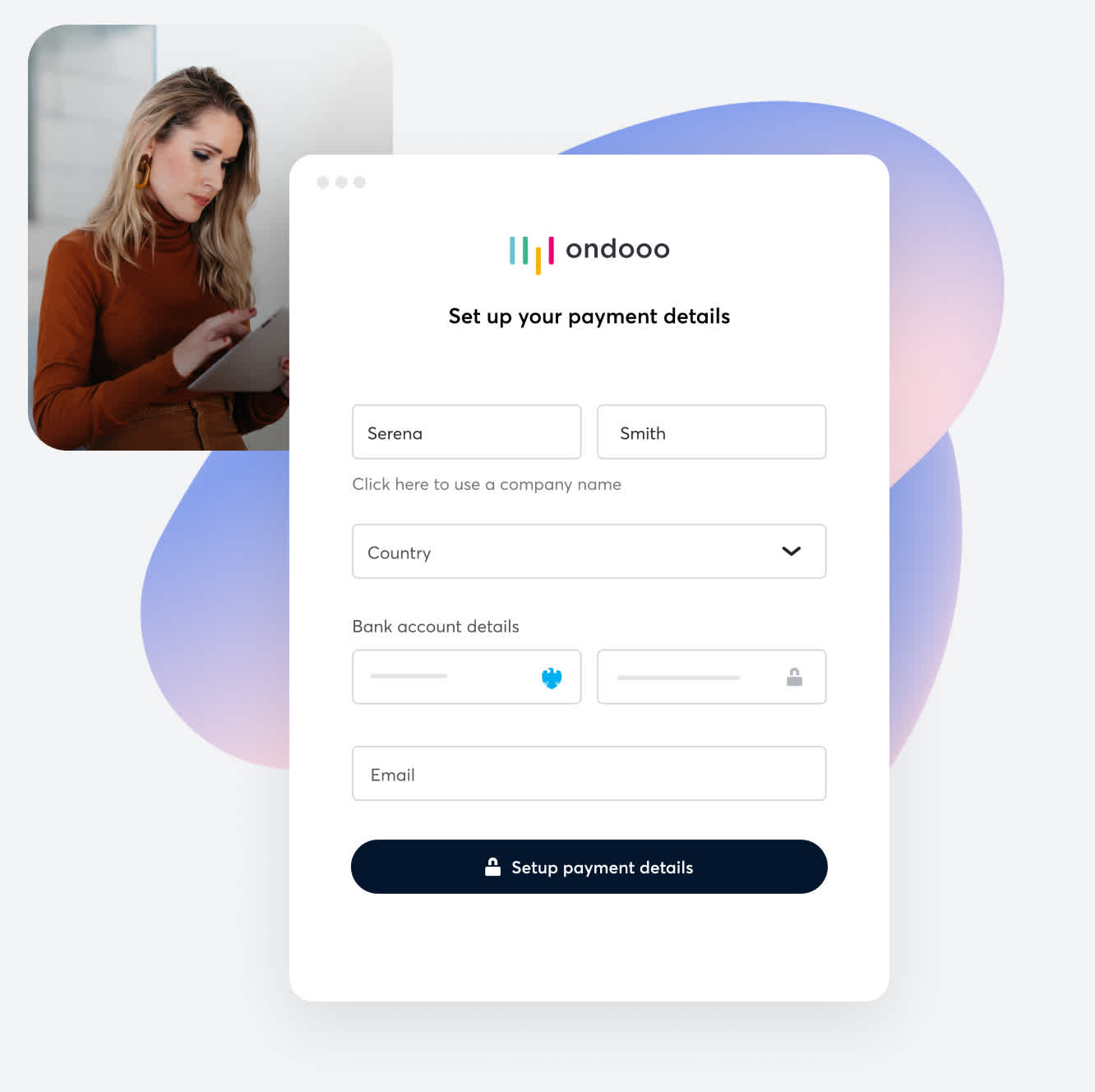 Setup your customer to pay by GoCardless