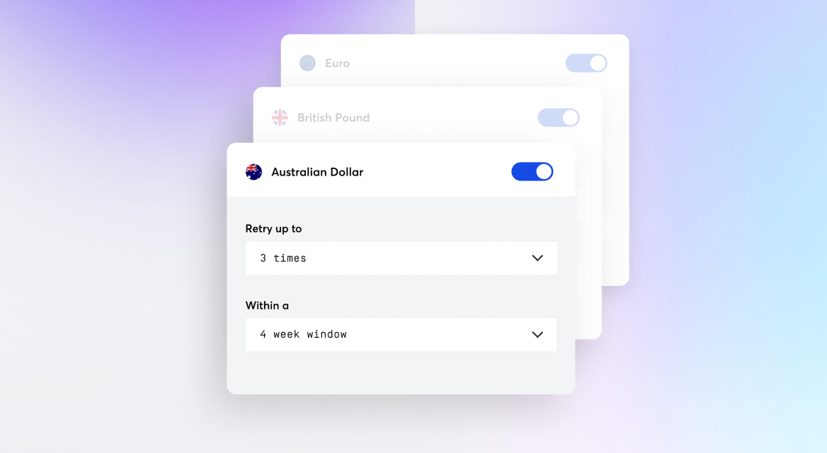 Say farewell to failed payments with the intelligent payment recovery engine