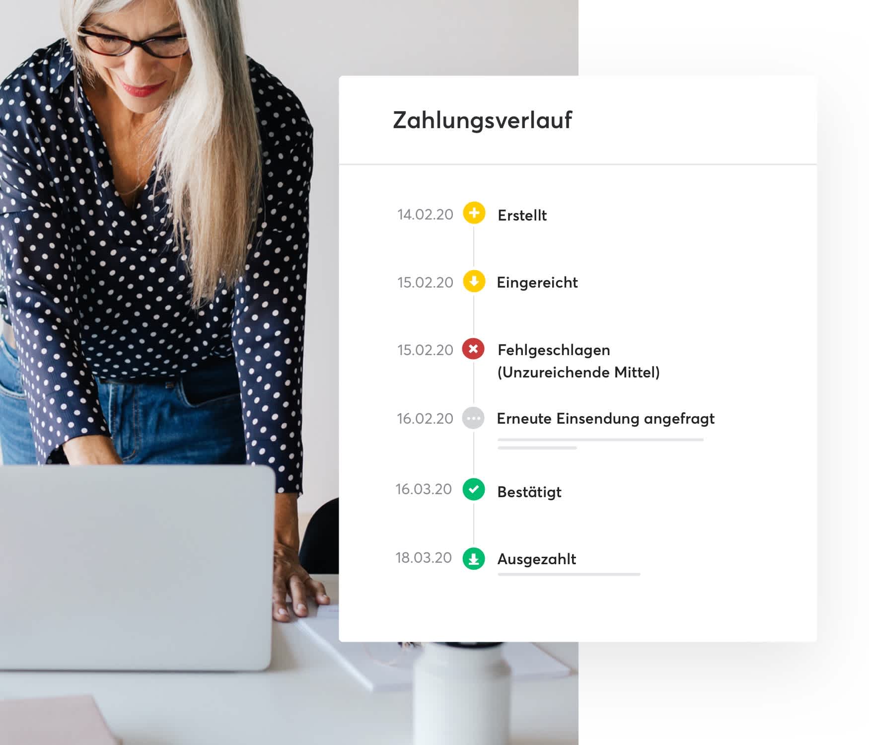Zuverlässige wiederkehrende Zahlungen