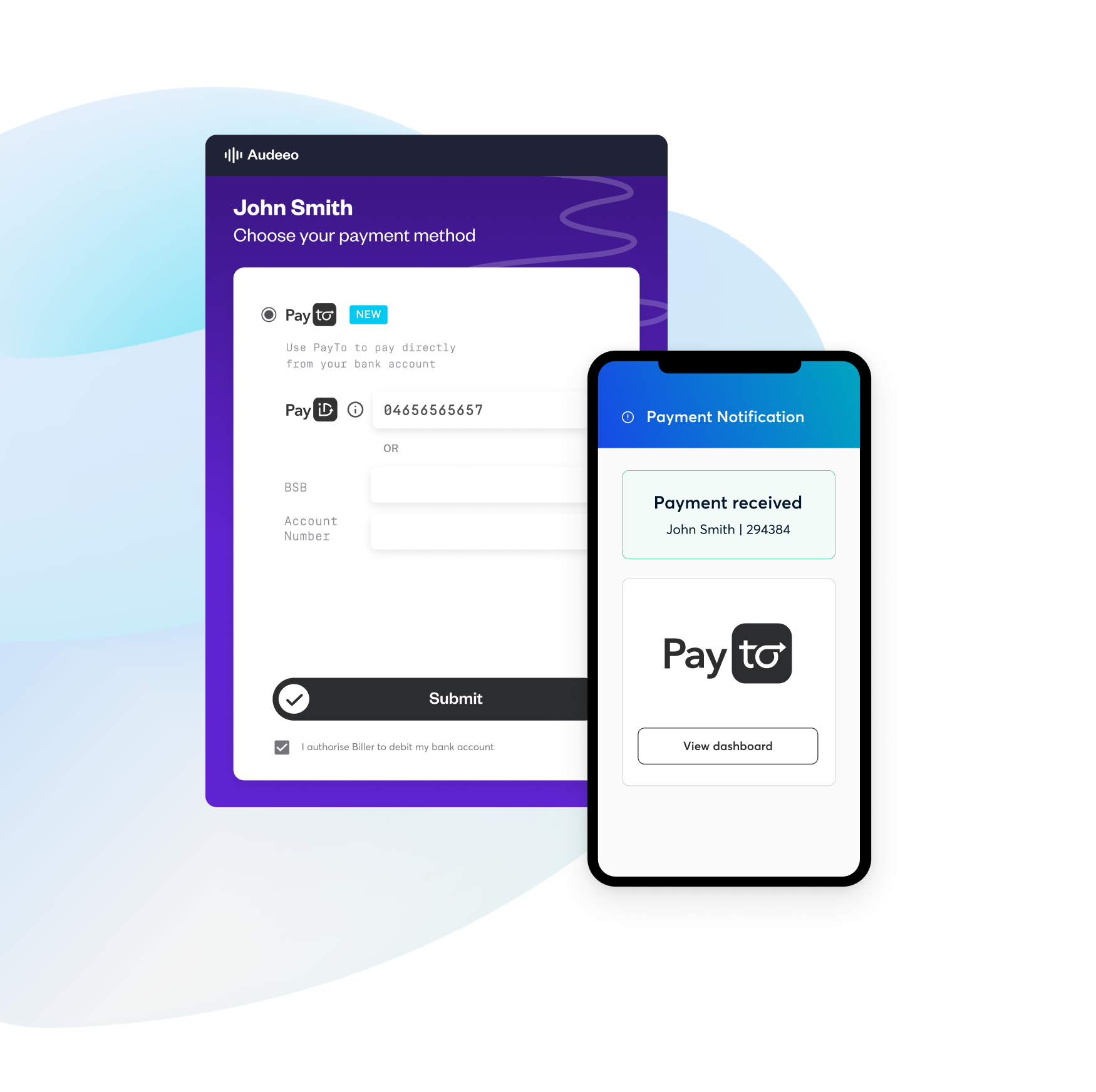 PayTo Instant Direct Debit payments: 24/7, 365