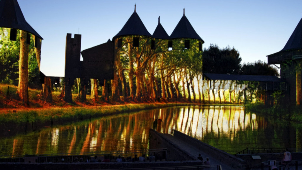 Light and sound show in Carcassonne Light and sound show in Carcassonne