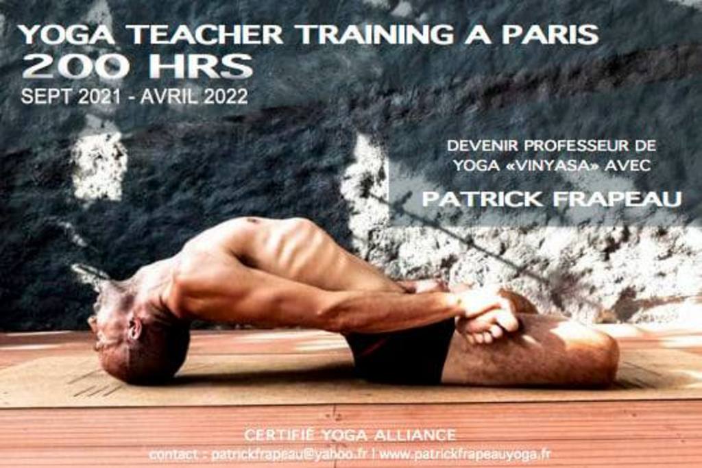 Yoga teacher training with Patrick Frapeau Yoga teacher training with Patrick Frapeau