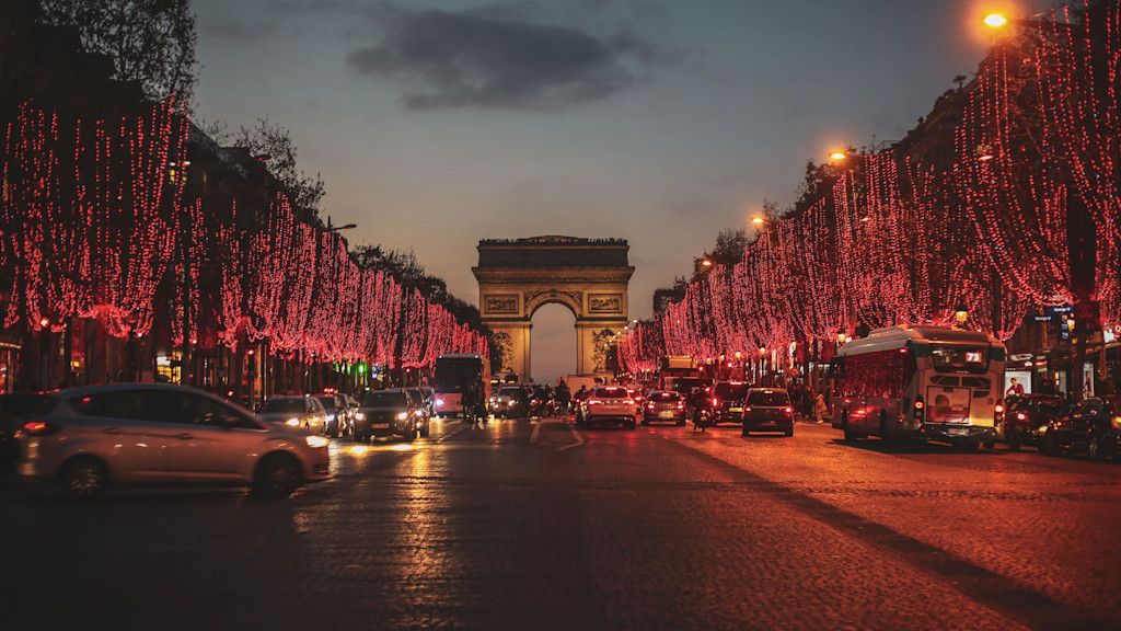 Paris by night - Christmas Paris by night - Christmas