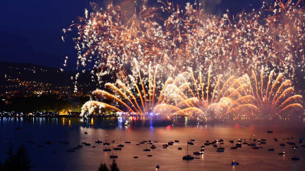 Fireworks Annecy Fireworks Annecy
