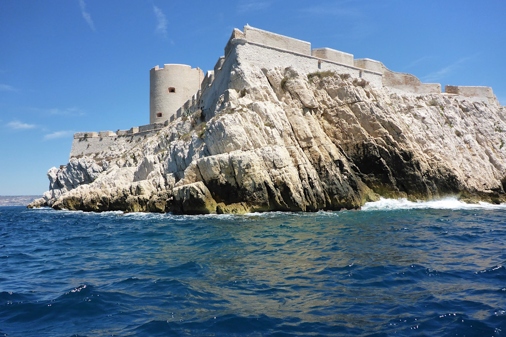 Château d'If on the island of If in Provence Château d'If on the island of If in Provence