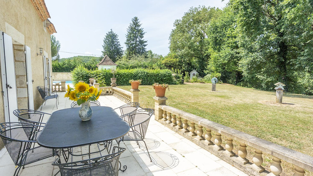 Terrace and lawned garden Terrace and lawned garden