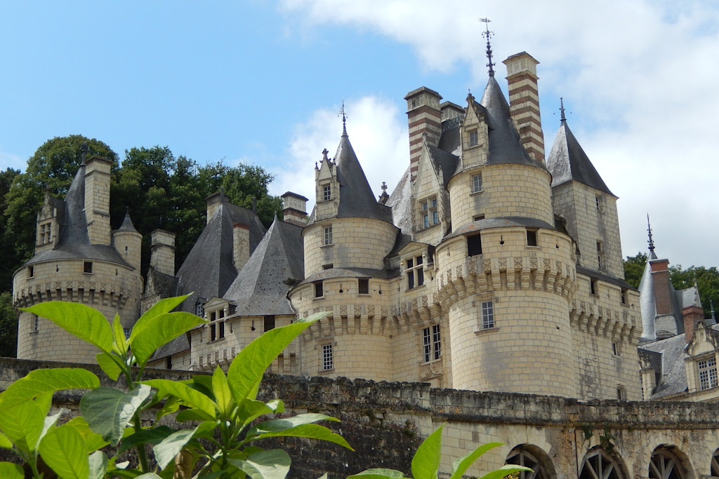 Château d'Ussé in the Loire Valley Château d'Ussé in the Loire Valley