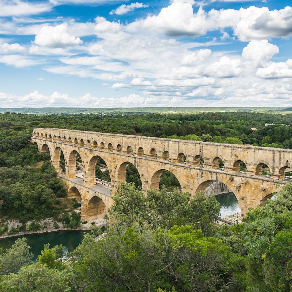 Le Pont du Gard en Occitanie Le Pont du Gard en Occitanie