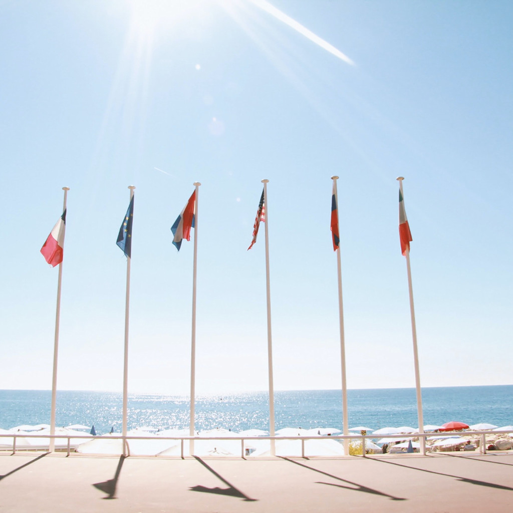 Promenade des Anglais on the Côte d'Azur Promenade des Anglais on the Côte d'Azur