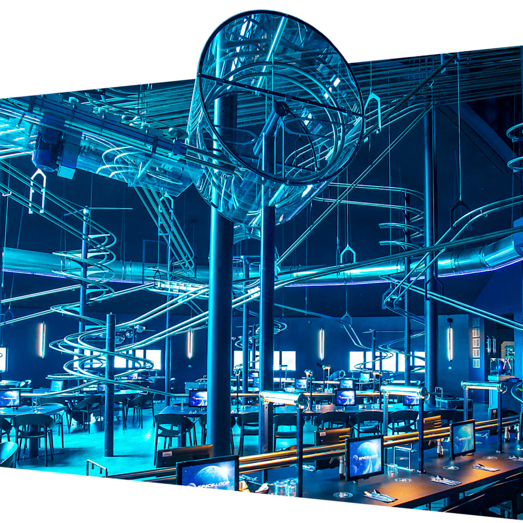 Futuroscope Xperiences space loop restaurant Futuroscope Xperiences space loop restaurant