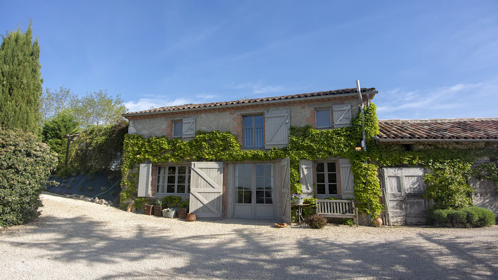 The grape house in Lauzerte The grape house in Lauzerte