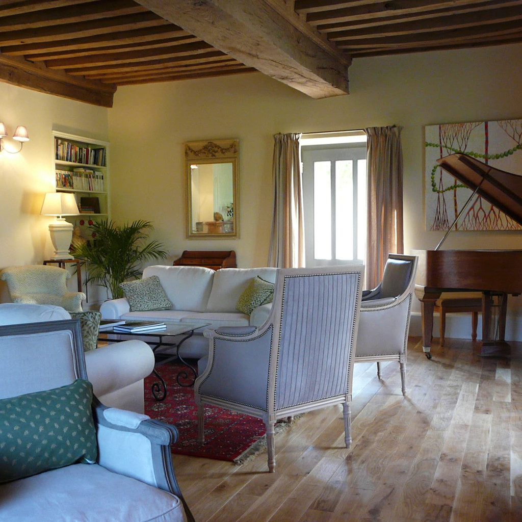 Domaine du Château living room Domaine du Château living room