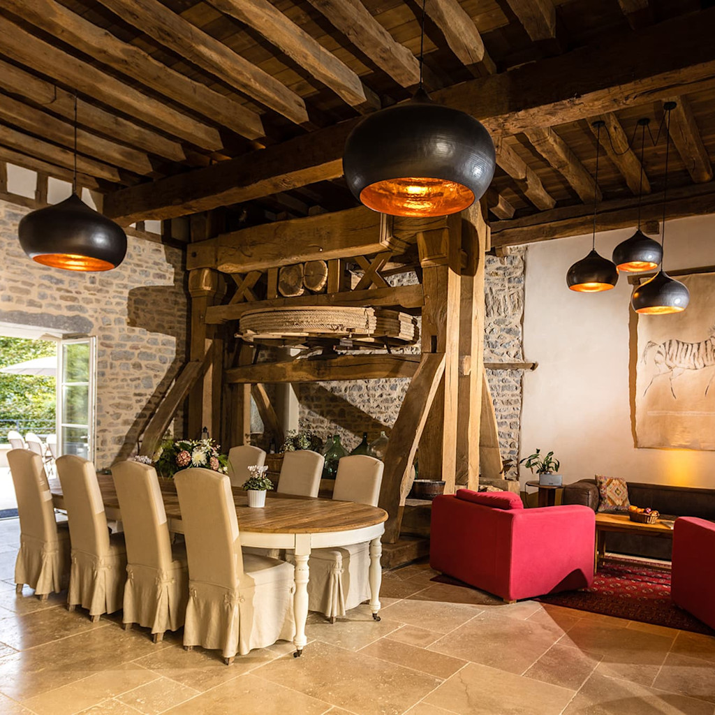 Domaine du Château living room Domaine du Château living room