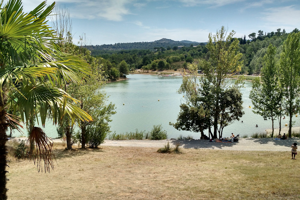 Carcassonne lake Carcassonne lake