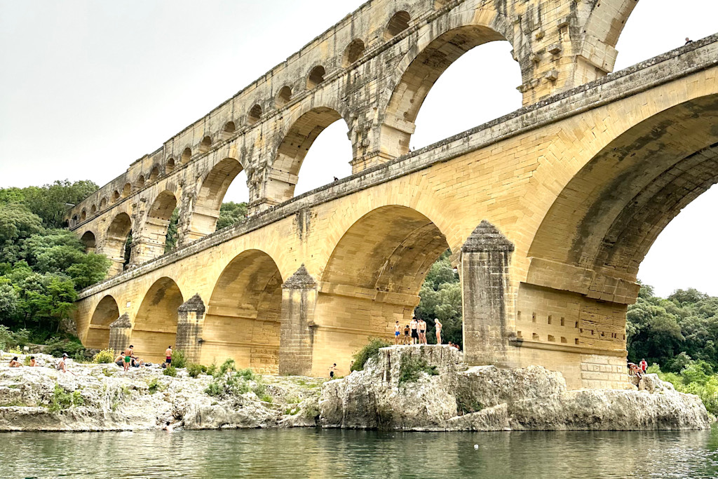 The bridge of Gard The bridge of Gard