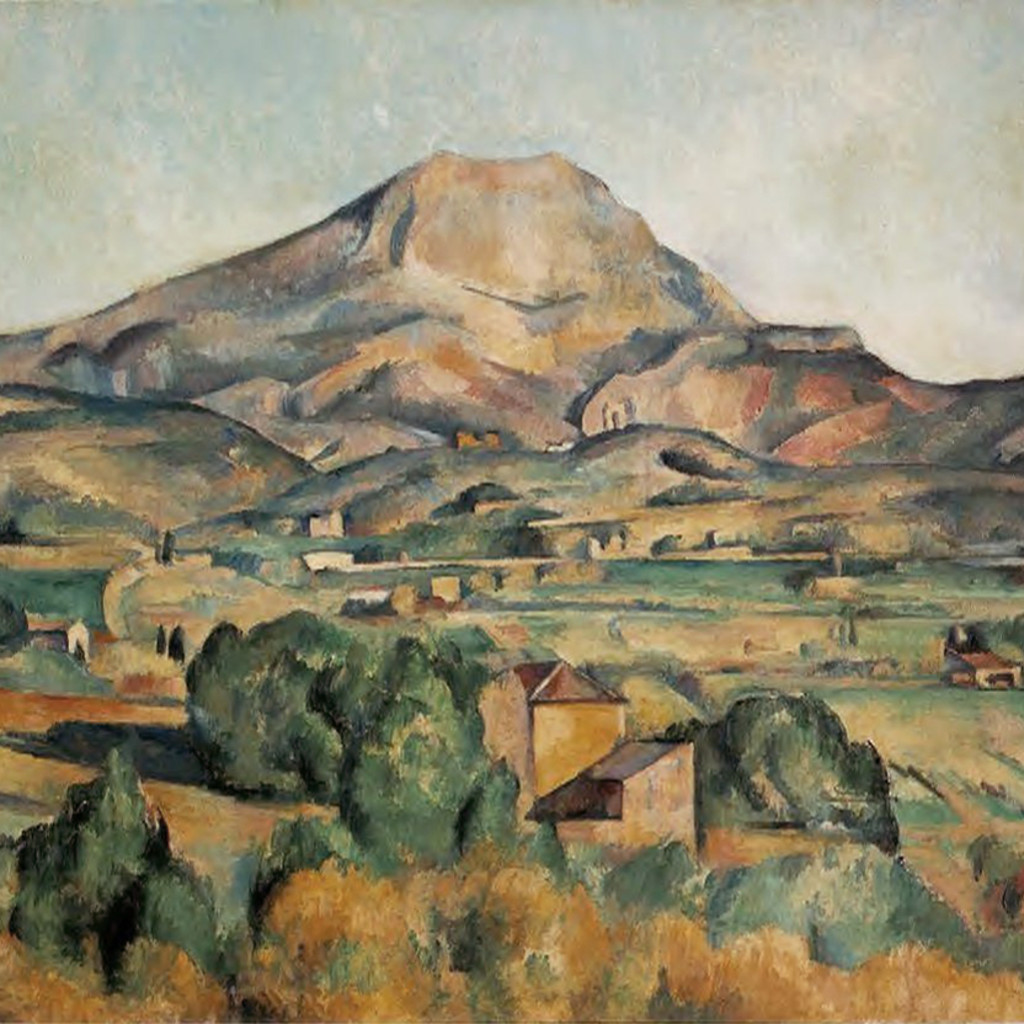 Mont Sainte Victoire - Paul Cézanne Mont Sainte Victoire - Paul Cézanne