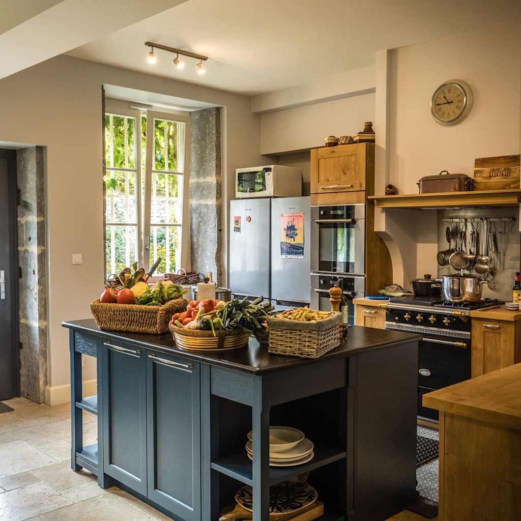 Domaine du Château kitchen Domaine du Château kitchen