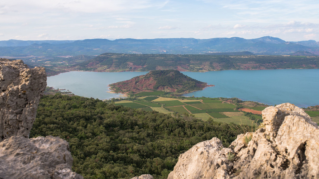 Salagou lake Salagou lake