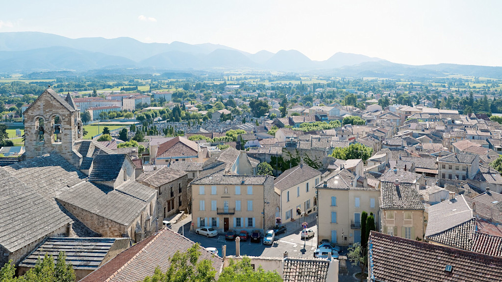 Valréas panoramic view Valréas panoramic view