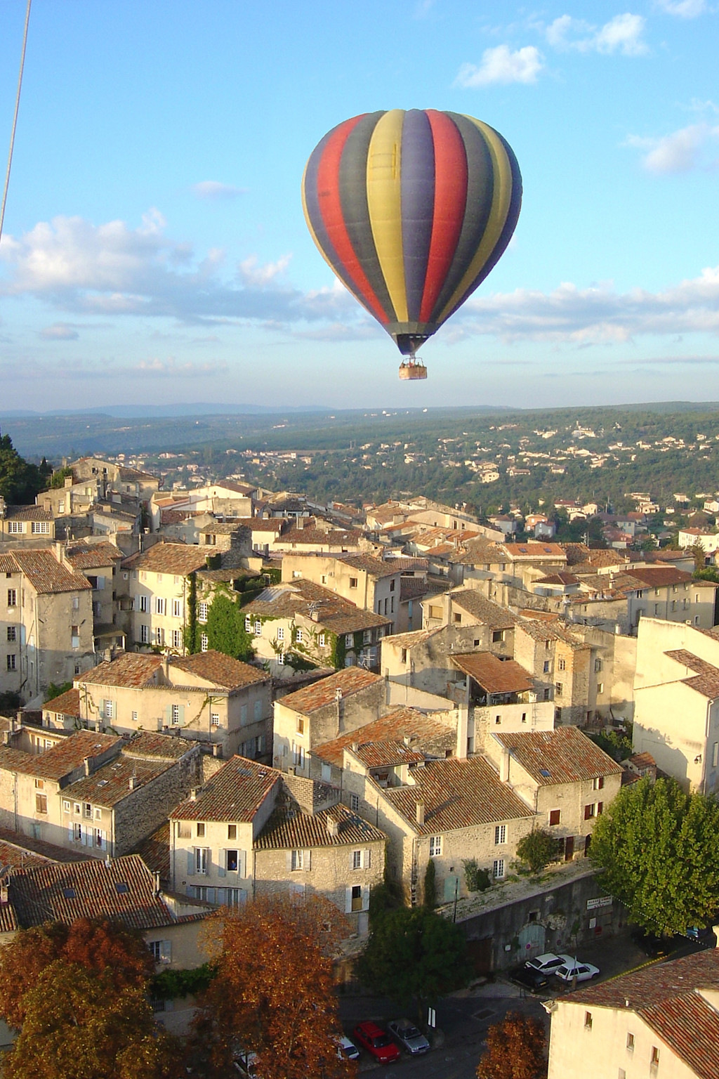 Hot air balloon flight in Provence Hot air balloon flight in Provence