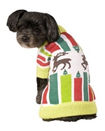 Ugly Xmas Sweatersx striped reindeer