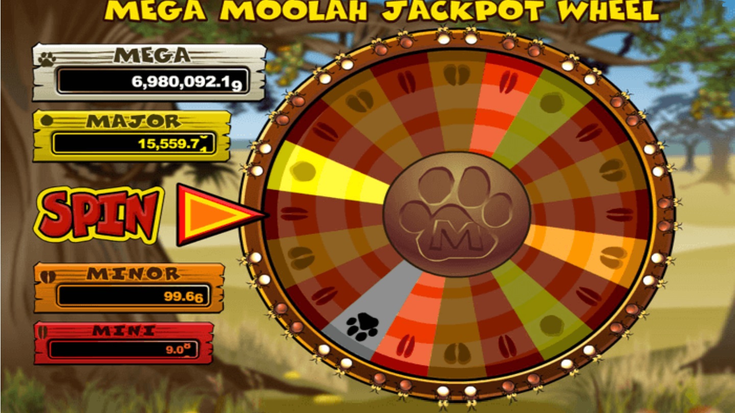 Mega Moolah slot review - Mega Moolah progressive jackpot wheel