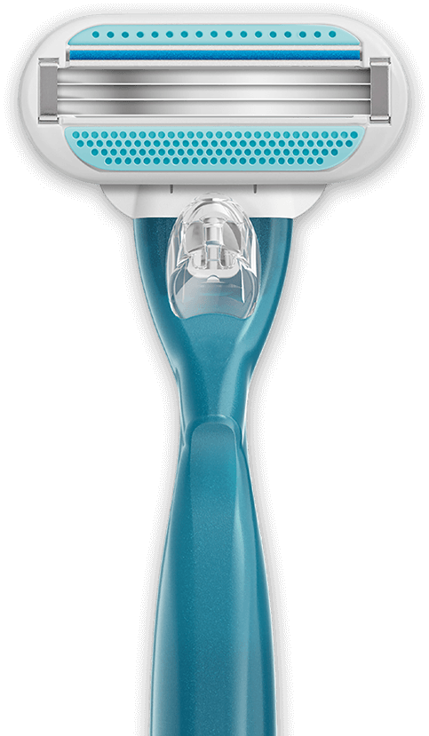 Gillette Venus Smooth Rakhyvel: 3 Rakblad, SkinCushion smörjning och Ergonomiskt handtag