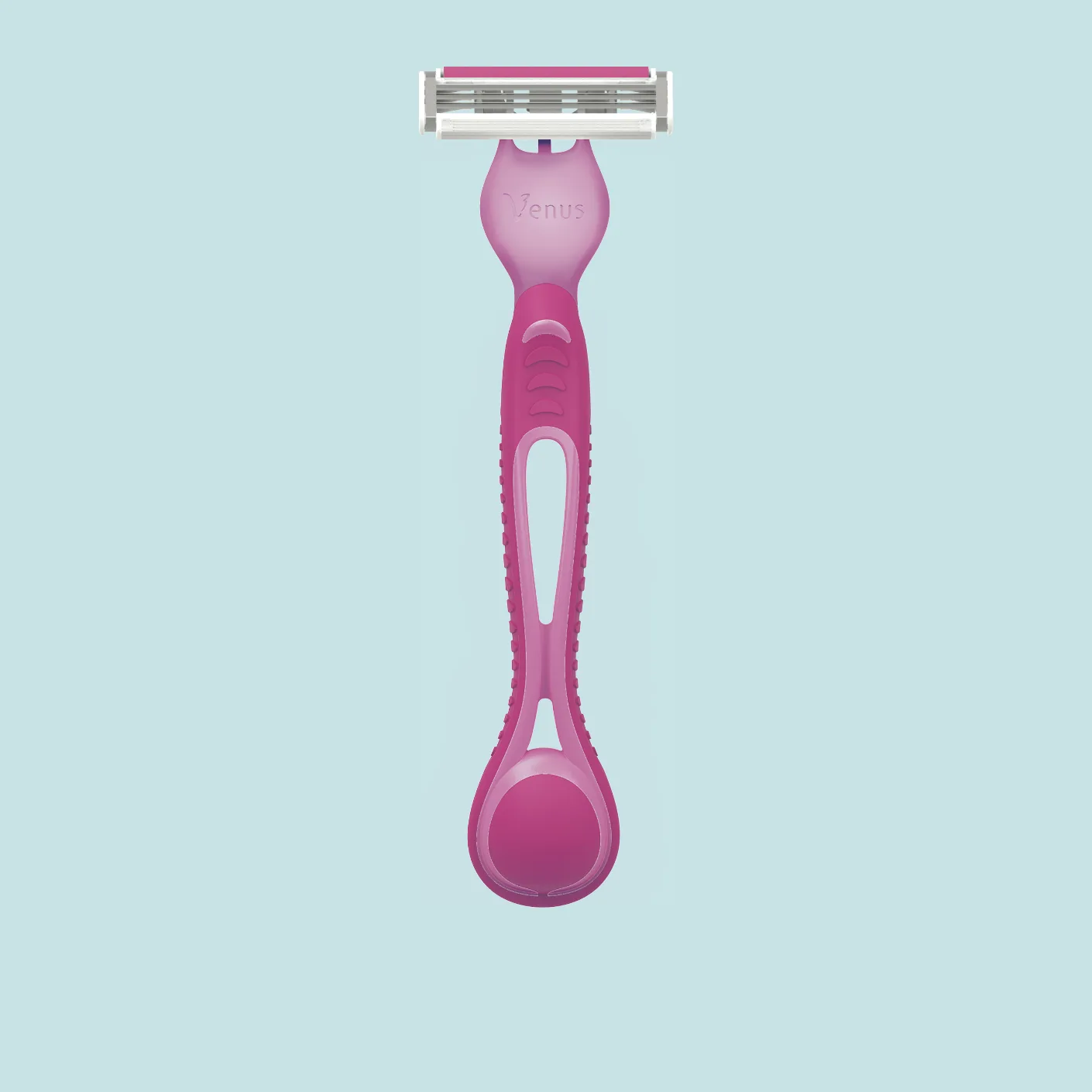 Gillette Venus Comfort Colours engångsrakhyvlar för kvinnor med flerfärgade handtag, 3 blad och rörligt huvud för nära rakning
