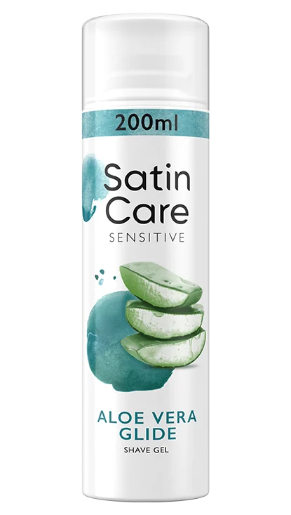 Satin Care Sensitive Skin Aloe Vera Glide Rakgelet
