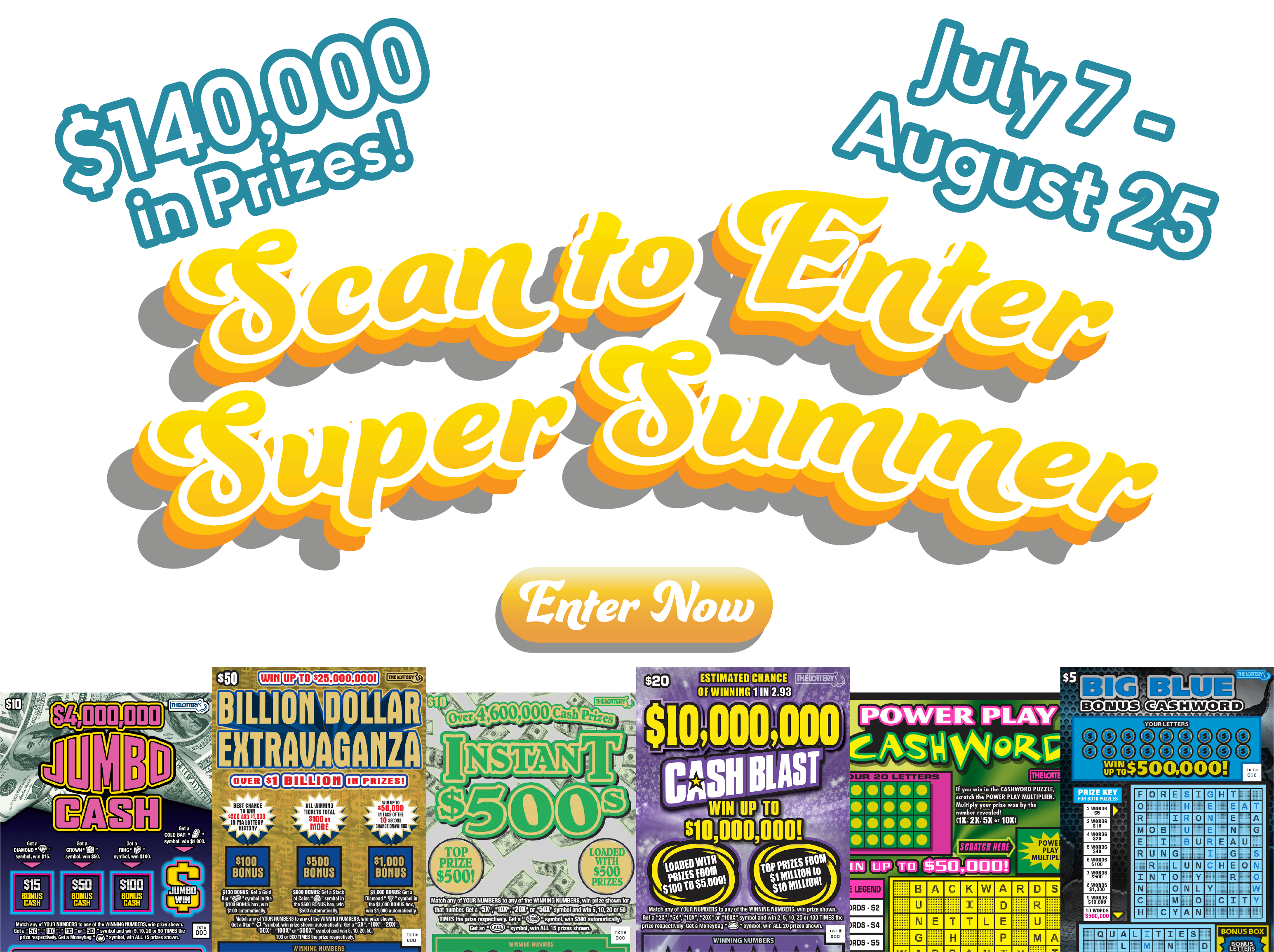 Header image for Scan to Enter - Super Summer Promotion promotion linking to /ticket-checker