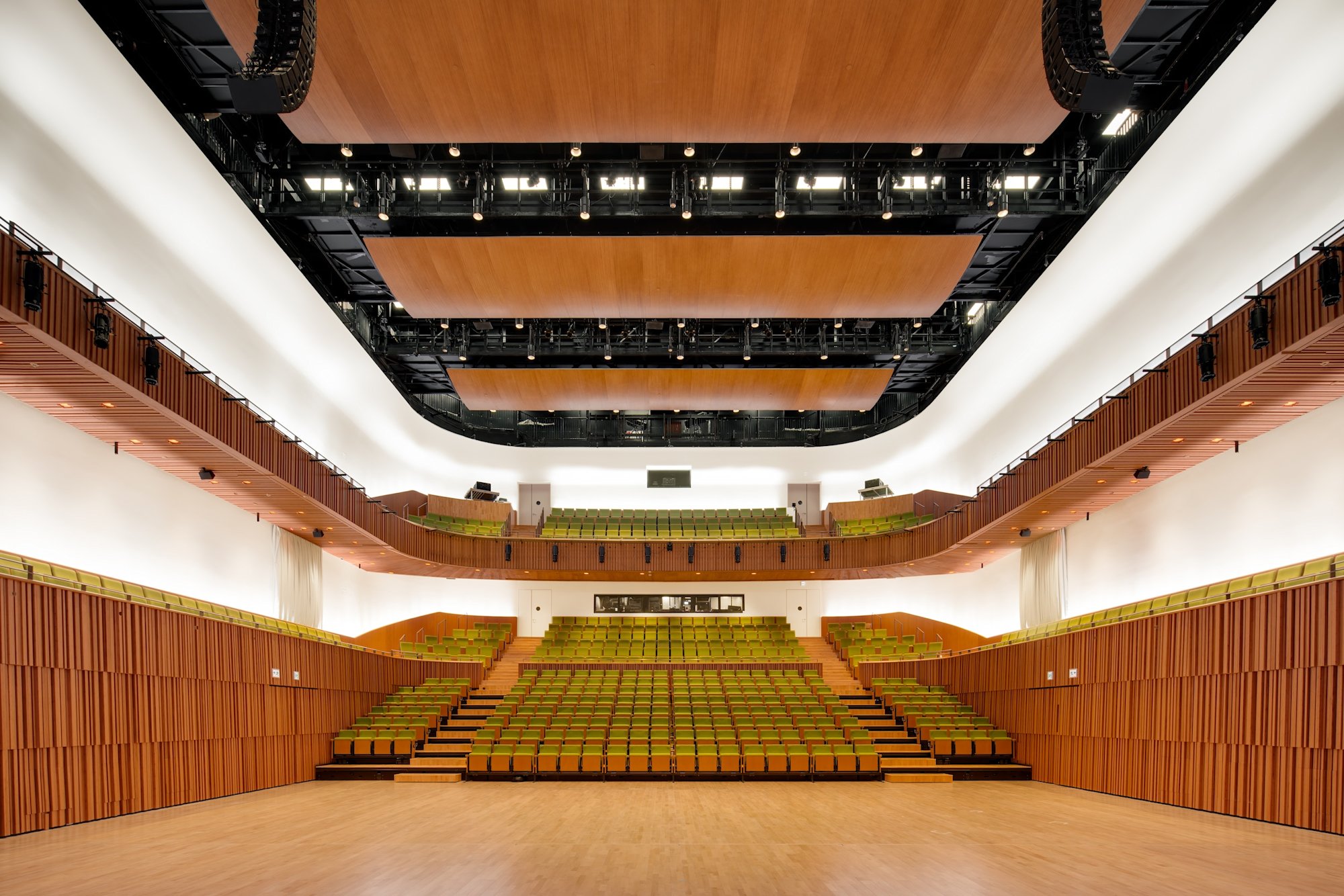 Shaw Auditorium Hong Kong University of Science and Technology Interior