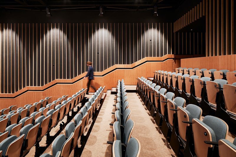 Production Theatre Norwich University of the Arts Side View