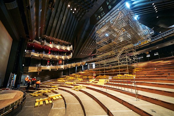 Joan Sutherland Theatre, Sydney Construction