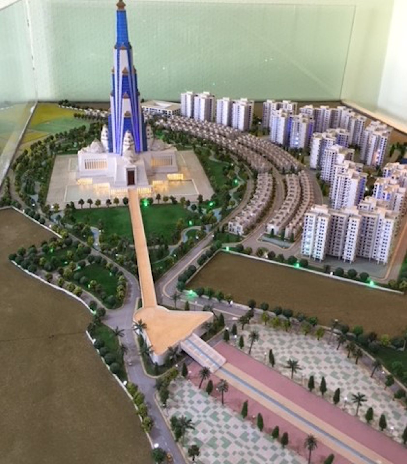 Vrindavan Chandrodaya Mandir Model