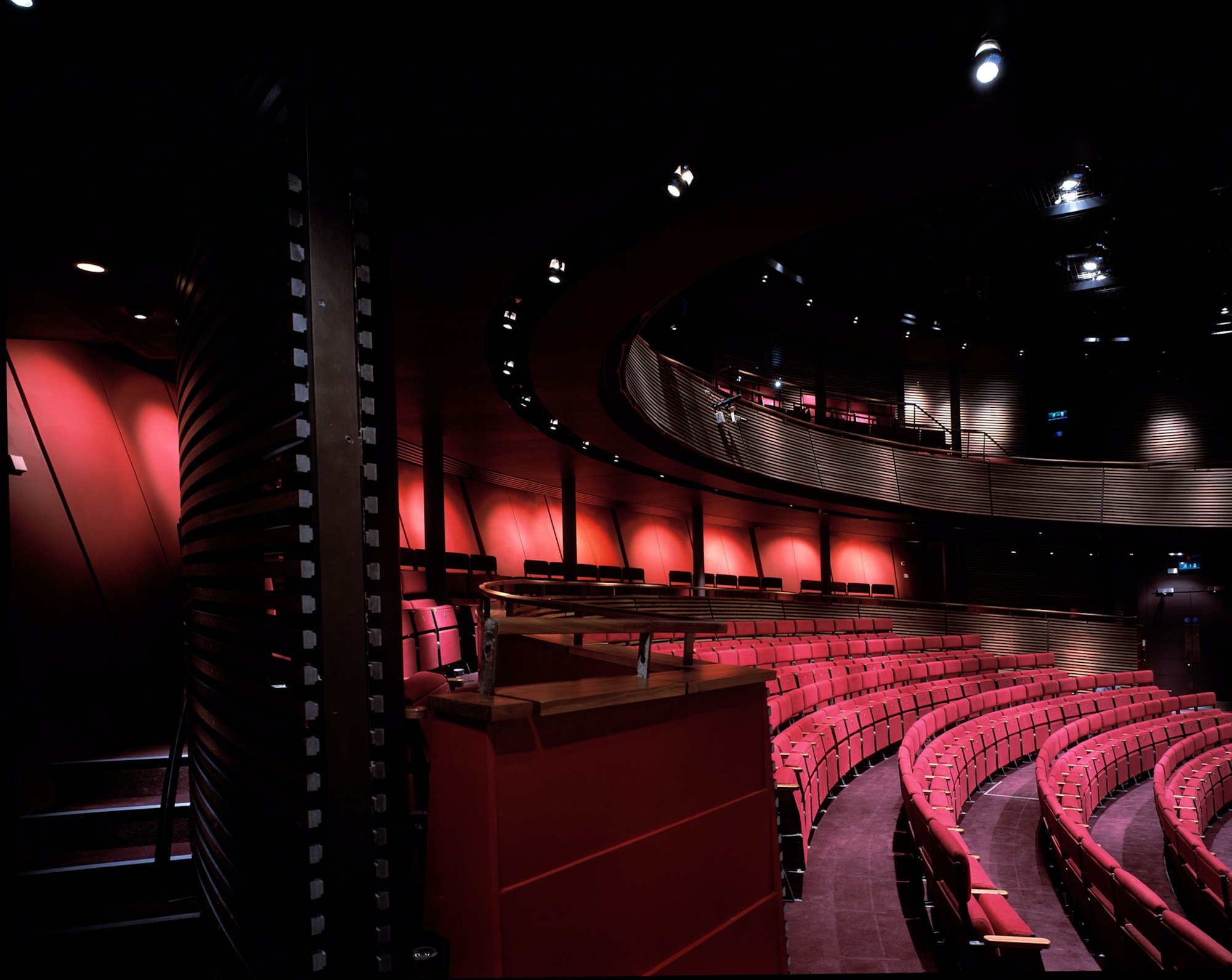 London Hampstead Theatre Side View