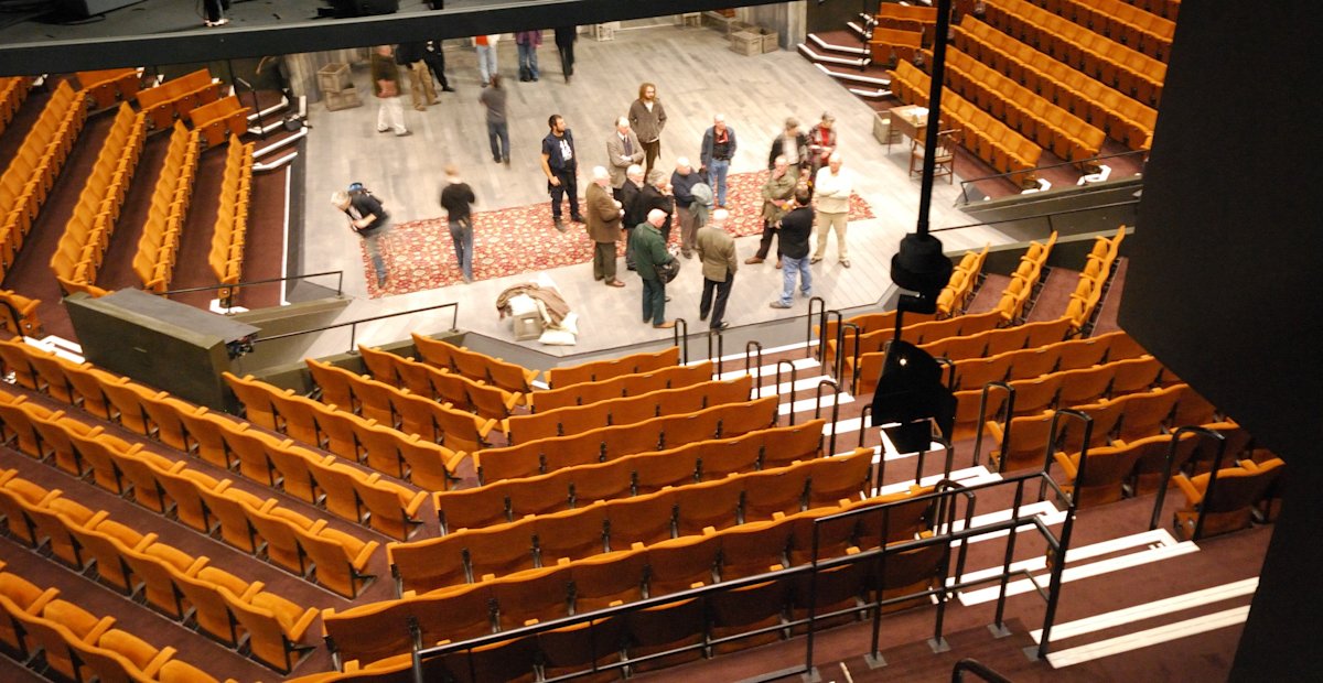 Sheffield Crucible Theatre ABTT Visit