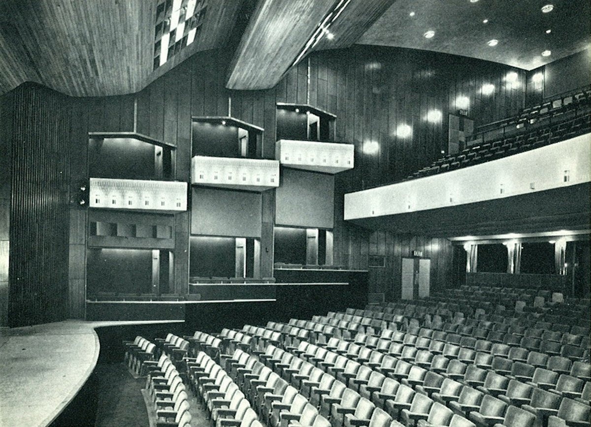 Coventry Belgrade Theatre Original Interior