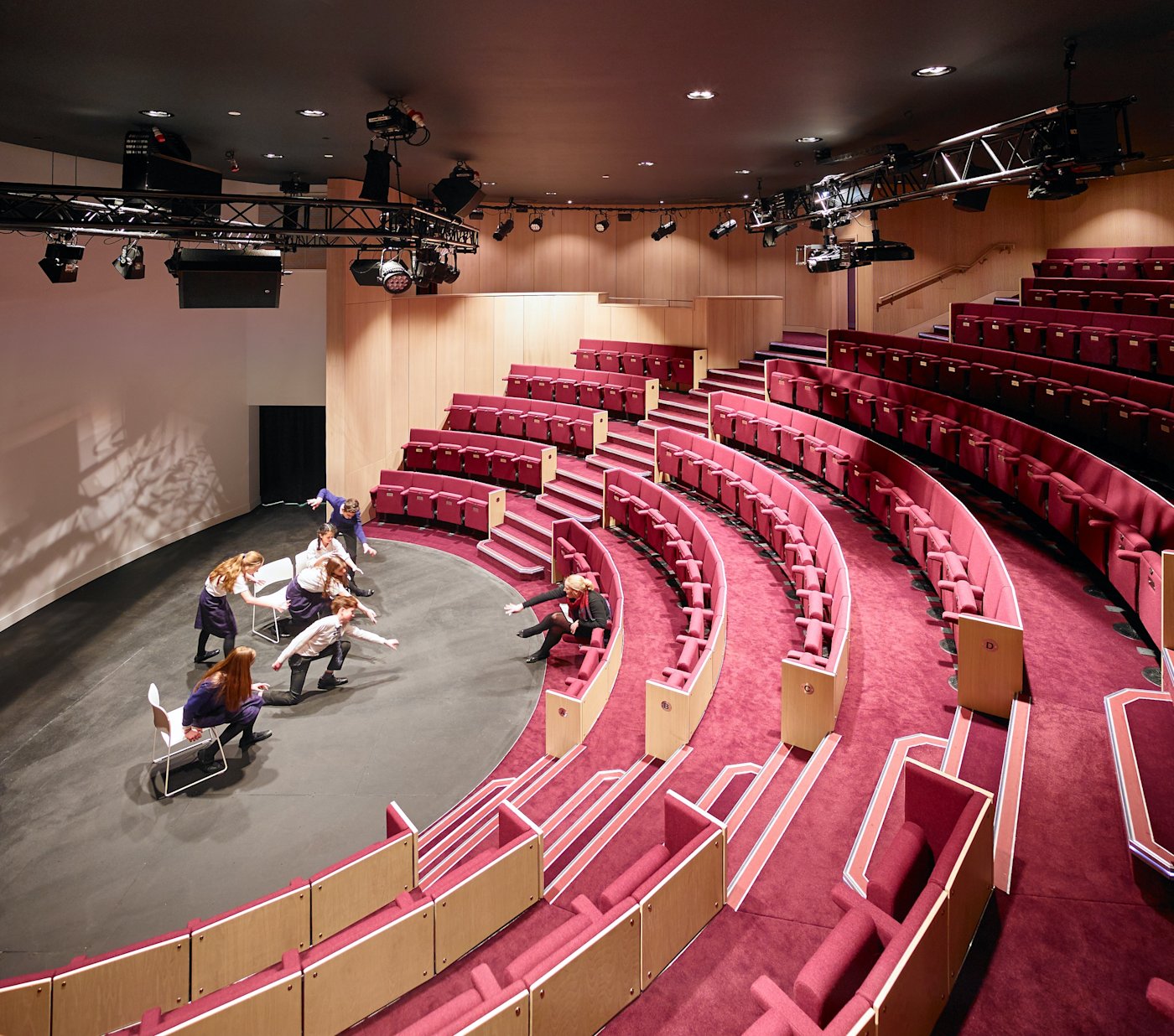 Glasgow Academy Lecture Theatre Rehearsal