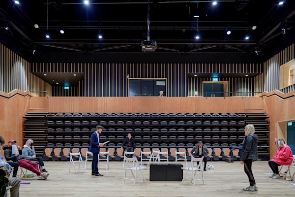 Production Theatre Norwich University of the Arts Rehearsal