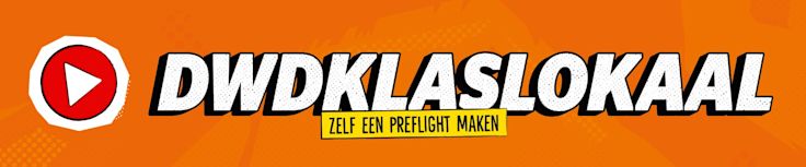 DWDklaslokaal: zelf een preflight maken