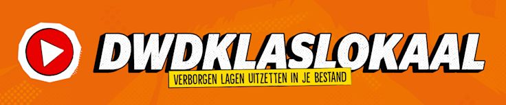 DWDklaslokaal: verborgen lagen uitzetten in je bestand